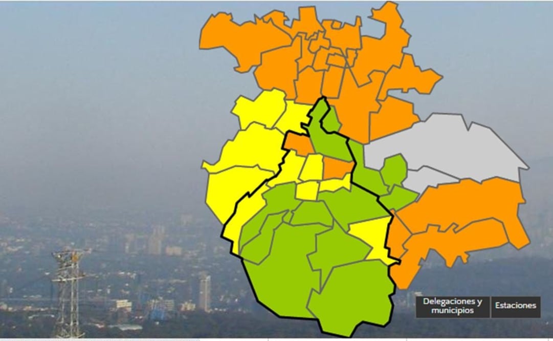 Amanecen seis municipios de Edomex con 130 puntos de ozono
