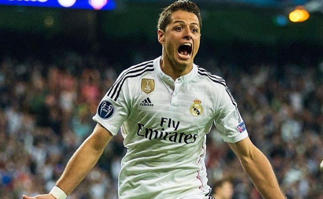 Javier Hernández con la camiseta merengue / Foto: Instagram Real Madrid