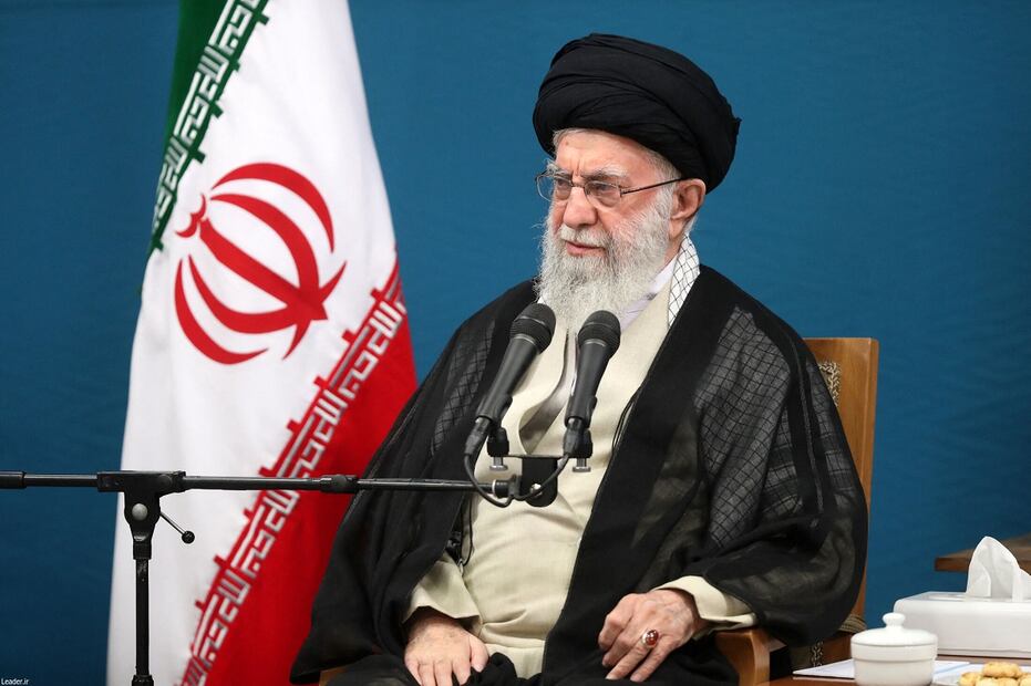 Alí Jamenei, líder supremo de Irán. Foto: AFP