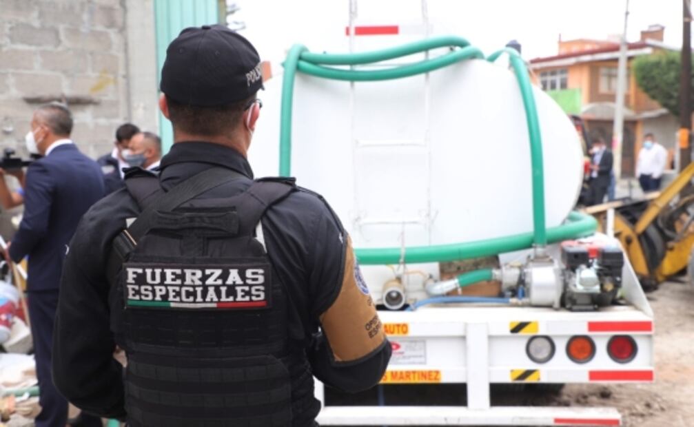 Alcalde de Ecatepec y Fiscal van por combatir huachicoleo de agua potable en Edomex 