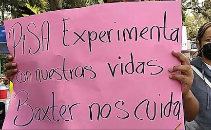 Enfermos renales protestan por desabasto de medicamentos en Tlaxcala