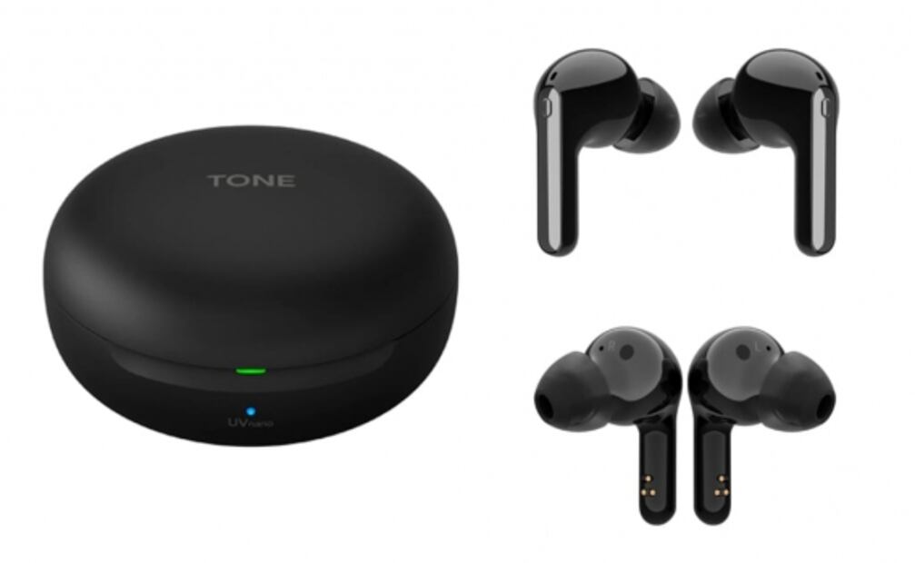 LG Tone Free FN7, los audífonos que se desinfectan solos