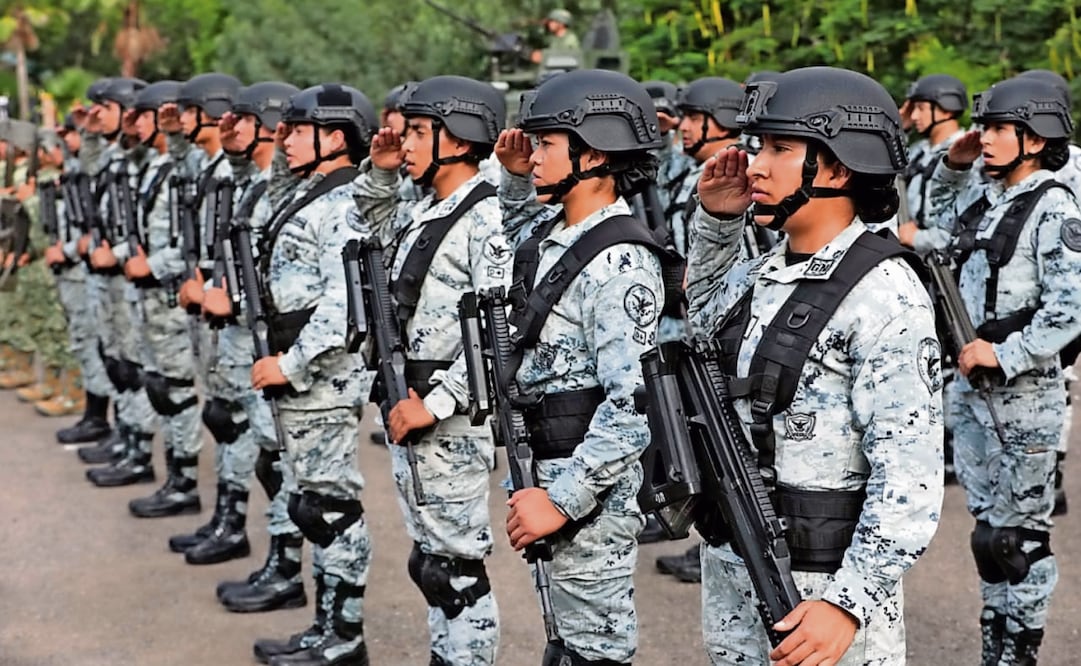 Miles de elementos de la Guardia Nacional, la Marina, el Ejército y federales han llegado a Sinaloa para intentar disminuir la violencia. Foto: Especial