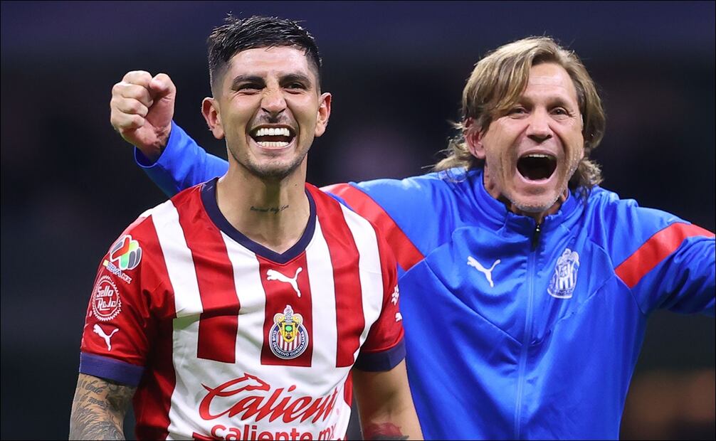 Pocho Guzmán tras la victoria de Chivas - Foto: Imago7