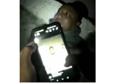 "El Marro", inmóvil y con un celular en la cara; difunden video inédito de su detención