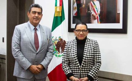 Rosa Icela Rodríguez se reúne con próximo titular del INM; “arrancaremos el 2025 con mucho trabajo”, asegura 