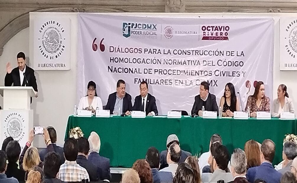 CDMX liderará la implementación del Código Nacional de Procedimientos Civiles y Familiares asegura magistrado Guerra Álvarez. Foto: Especial