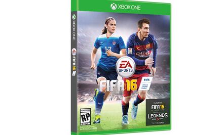 Alex Morgan y Messi, juntos en la portada de FIFA16