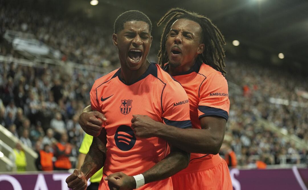 Barcelona derrota al Newcastle con doblete de Rashford en Champions League / Foto: AP