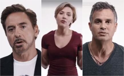 Actores de "Avengers", en video contra Donald Trump