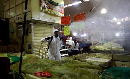 Alcaldía Venustiano Carranza sanitiza Nave Mayor de La Merced