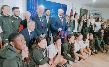 Barcelona Femenil emocionado por jugar en México y en el estadio Azteca