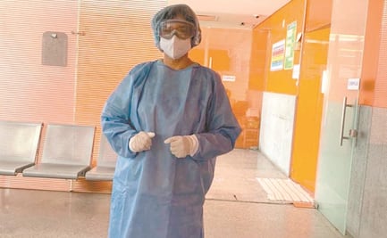 Doctora de Michoacán tuvo Covid y ahora llega a la CDMX a ayudar a sus colegas