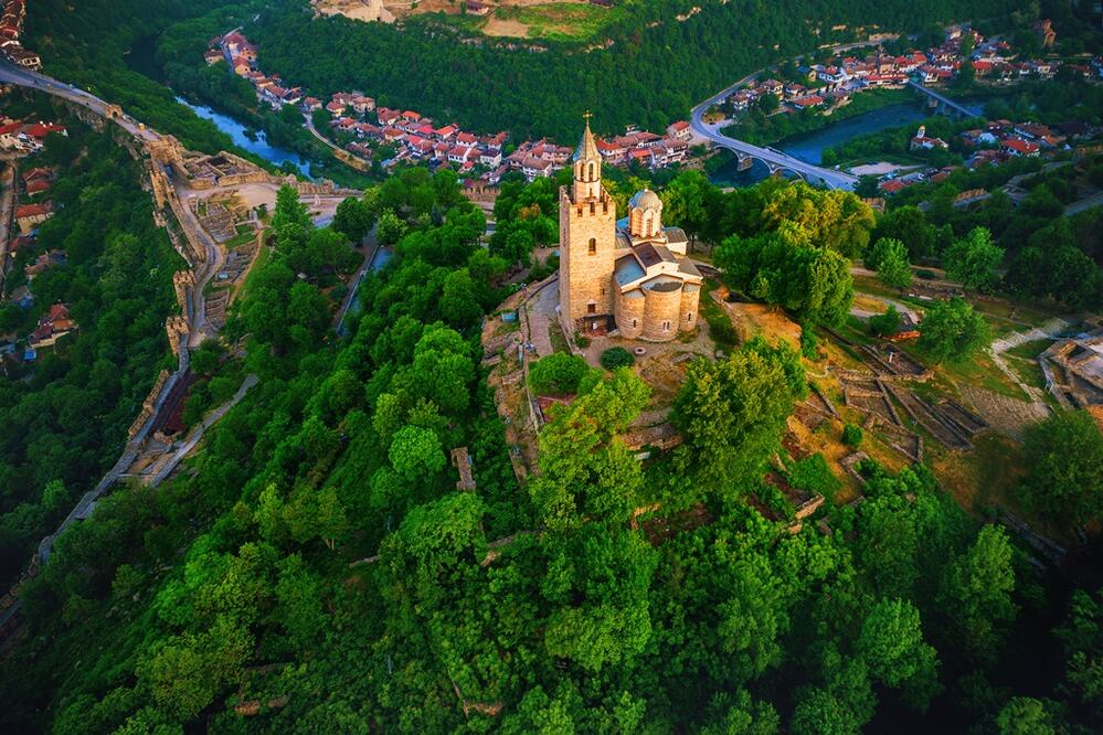 Fortaleza de los Tsarevets, en Veliko Tarnovo. (Foto: iStock) 