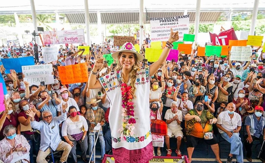 Foto: Facebook @EvelynSalgadoP