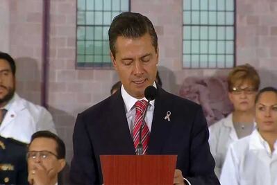 Retos en sector Salud, grandes y demandan trabajo: Peña Nieto