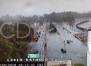 Llueve en 8 delegaciones de CDMX