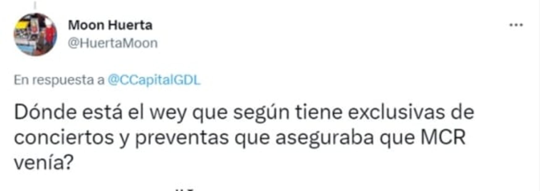 Revelan cartel del Corona Capital Guadalajara y usuarios exigen a My Chemical Romance: "quedamos payasos"