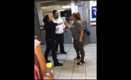 Detienen a 2 ciudadanos americanos por pleito a golpes en aduana de Nogales