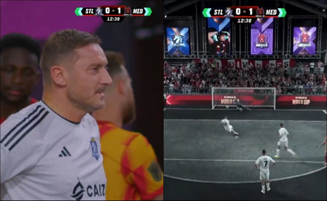 Francesco Totti falló su penal en la Kings World Cup / Foto: Especiales