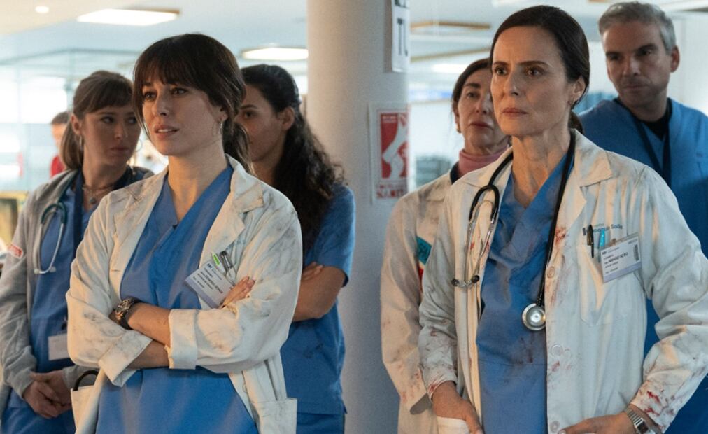 Escenas de la serie de Netflix "Respira". Fotos: Netflix.