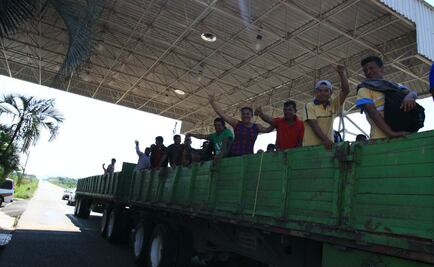 Detienen a más de 200 migrantes en Oaxaca
