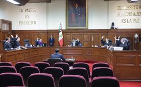 Suprema Corte suspende sesión por partido México vs Chequia; Hugo Aguilar desea suerte a la Selección