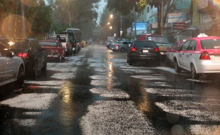 ​Protección Civil activa alerta amarilla por lluvia y granizo en la CDMX