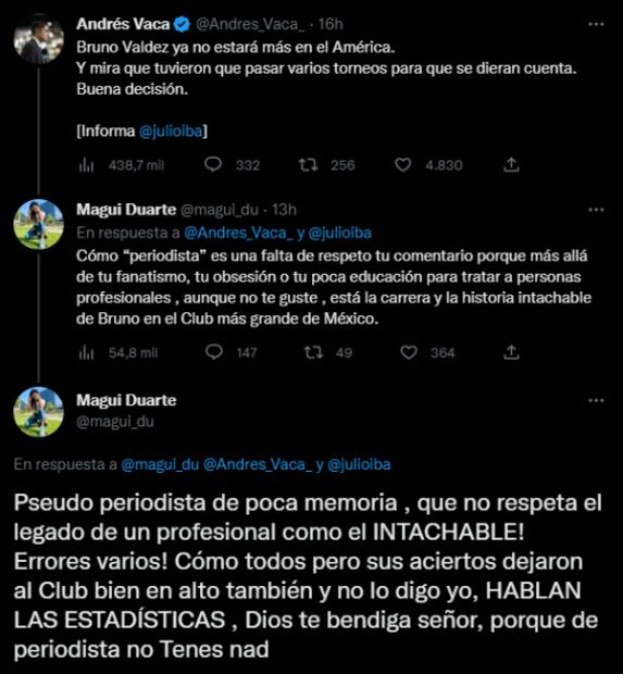 Jugador del América y su esposa revientan a Andrés Vaca, comentarista de Televisa