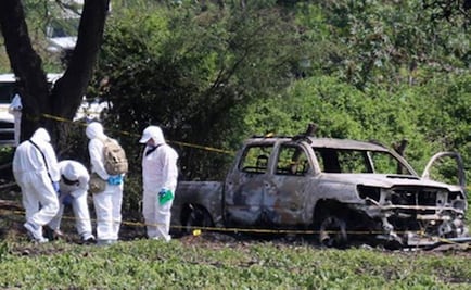 Authorities identify 10 burned bodies found in Cuitzeo, Michoacán