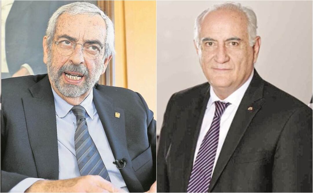 ENRIQUE GRAUE y EDUARDO PEÑALOSA. (FOTOS: ARCHIVO EL UNIVERSAL)