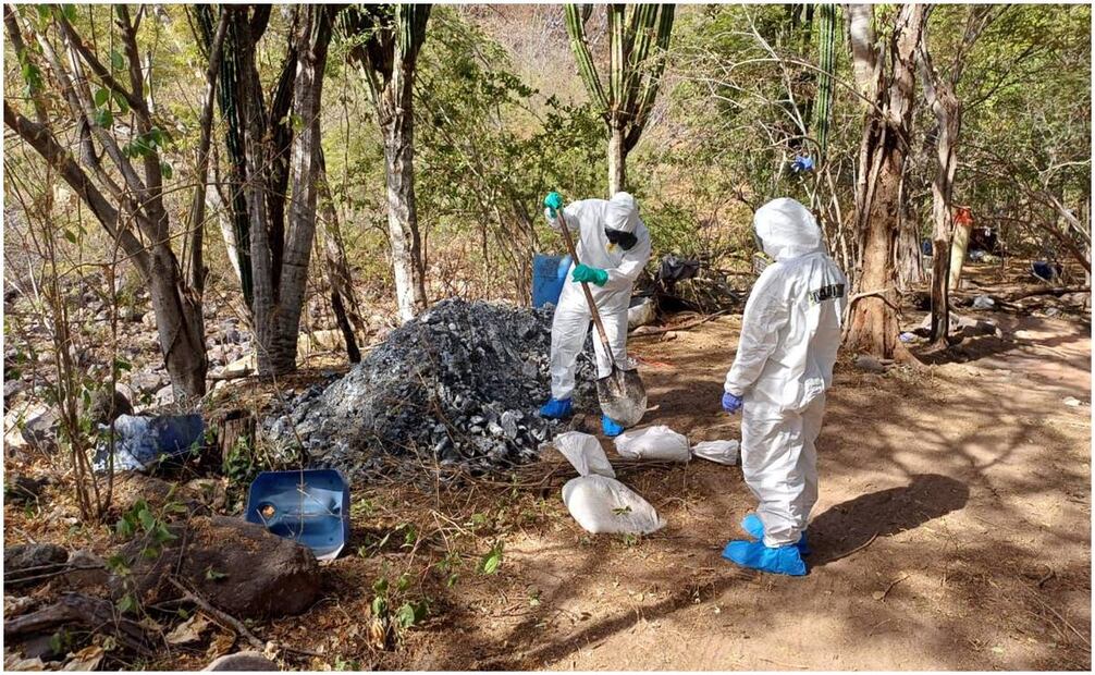 Elementos de la Unidad de Operaciones Especiales (UNOPES) de la Semar en coordinación con la FGR, localizó y neutralizó un laboratorio clandestino, presuntamente empleado para la elaboración de drogas sintéticas. Foto: Especial