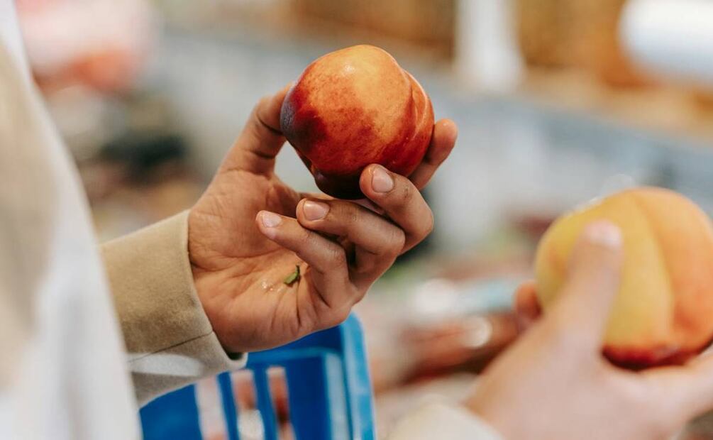 Diferencias entre durazno, chabacano y nectarina. Foto: Pixabay