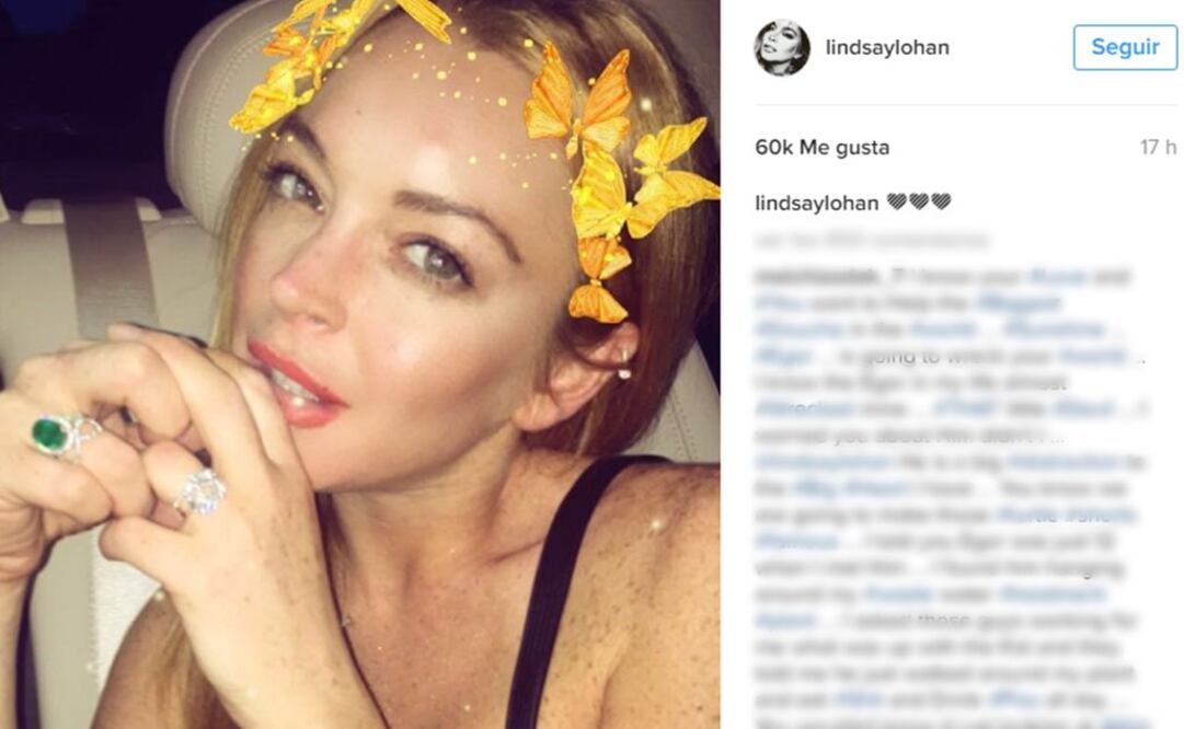 Lohan pensaba casarse el próximo año FOTO: INSTAGRAM