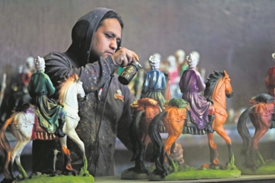 Figuras de nacimiento cobran vida en San Andrés