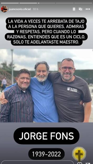 Adiós a Jorge Fons, comunidad artística despide al director mexicano