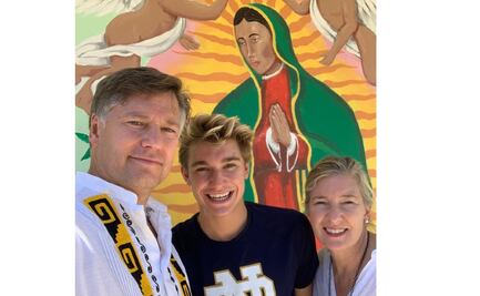 Pide embajador Landau que virgen de Guadalupe bendiga relación entre México-EU