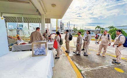 Petroleros perfilan la reelección de Aldana Prieto