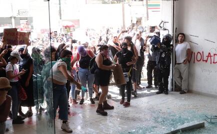 Procuraduría local indaga daños tras protesta contra presuntas agresiones sexuales