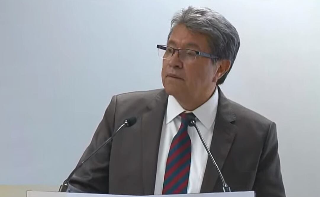 Ricardo Monreal, presidente de la Junta de Coordinación Política del Senado de México. Foto: Captura
