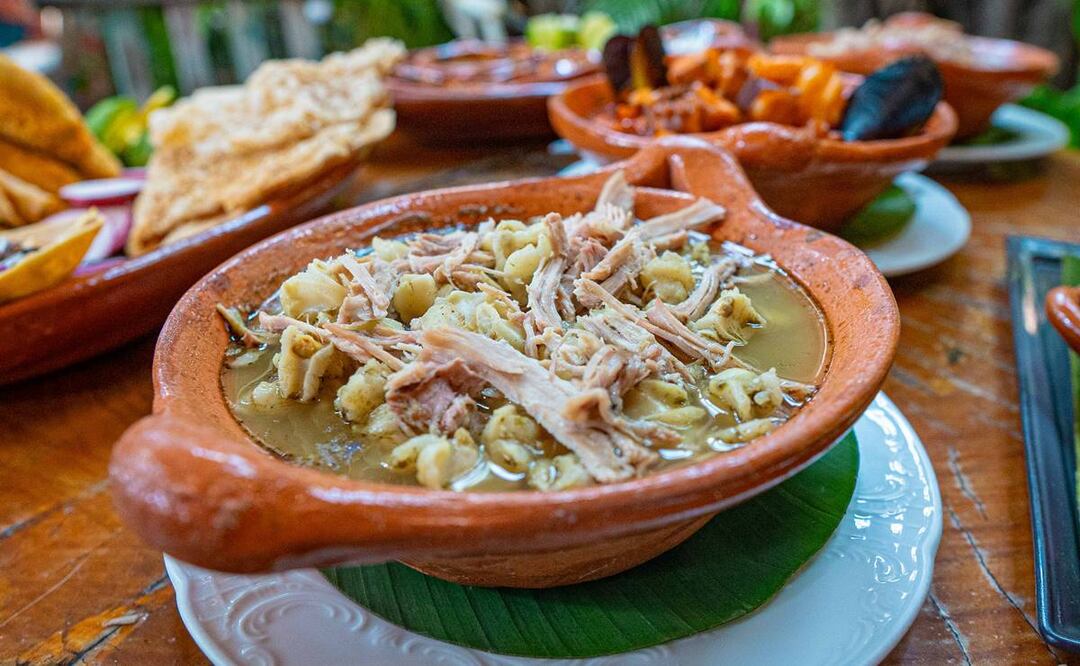 Pozole guerrerense. Foto: cortesía