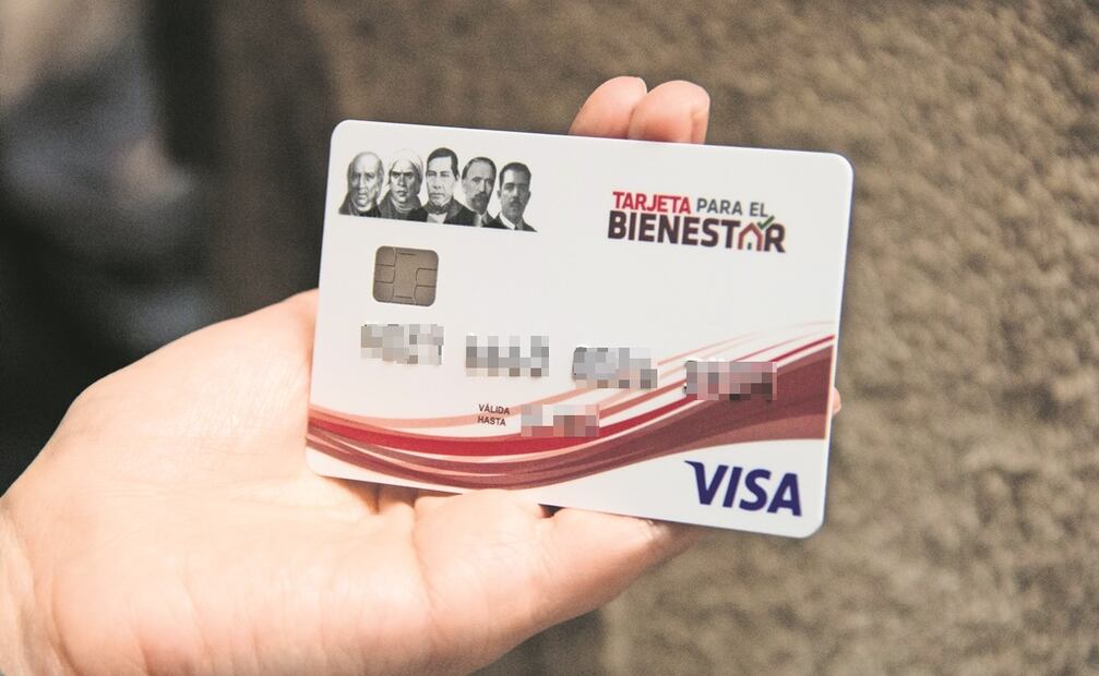 Tarjeta del Bienestar. Foto: Archivo/EL UNIVERSAL