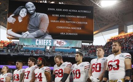 NFL rinde homenaje a Kobe Bryant en el Super Bowl LIV