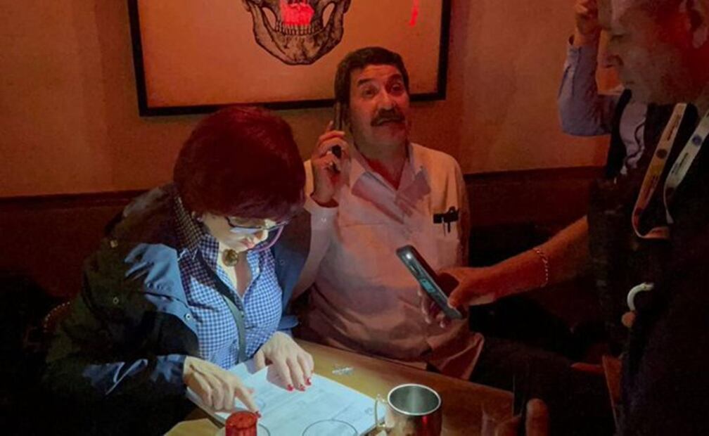 Intento de detención de Javier Corral. Foto: X @CiroGomezL
