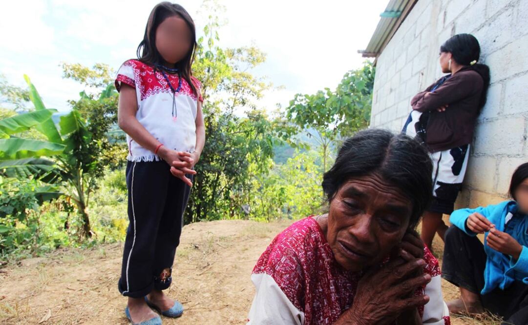 Last year, hundreds of Indigenous people from the Tzotzil community in Chiapas fled their homes as a result of violence – Photo: Fredy Martín Pérez/EL UNIVERSAL