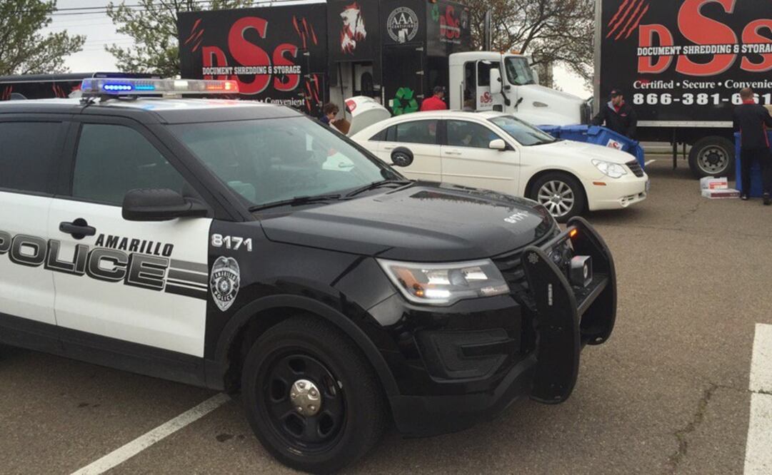 Patrulla de la corporación de Amarillo (Tomada de @AmarilloPD)