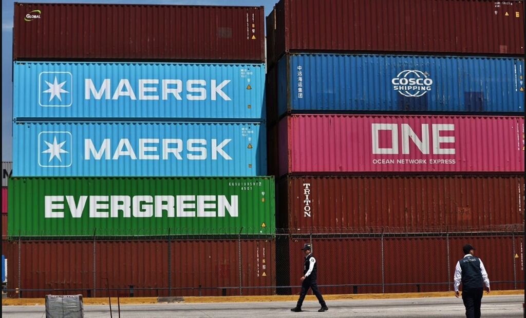 La aduana del puerto de Manzanillo ha reportado el aumento de contenedores con mercancía apócrifa. Foto: Berenice Fregoso/EL UNIVERSAL