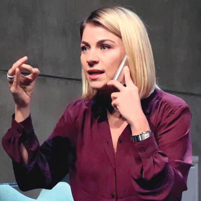 Ludwika comprendió a la perfección la problemática de su personaje. FOTO: ARIEL OJEDA. EL UNIVERSAL