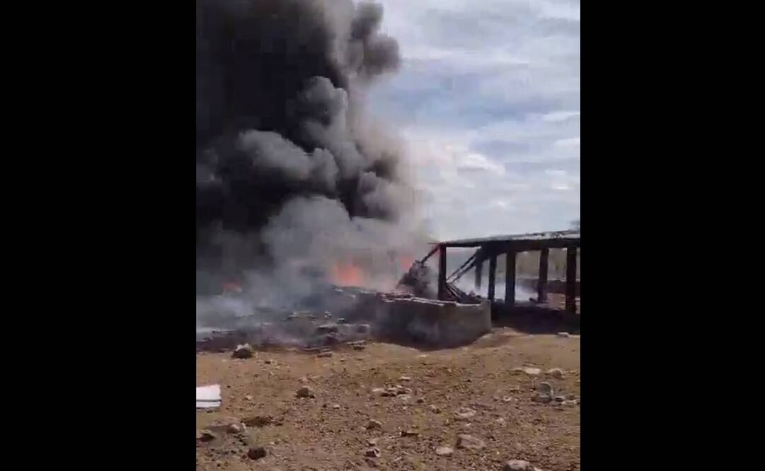 Se desploma avioneta en Nayarit / Captura de pantalla