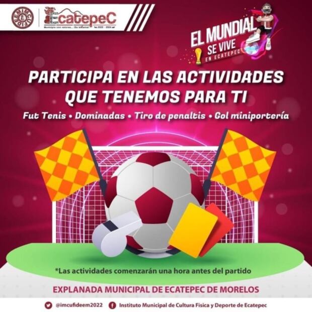 ¡Checa aquí cuál te queda cerca! Neza y Ecatepec tendrán pantallas gigantes para el partido México-Argentina